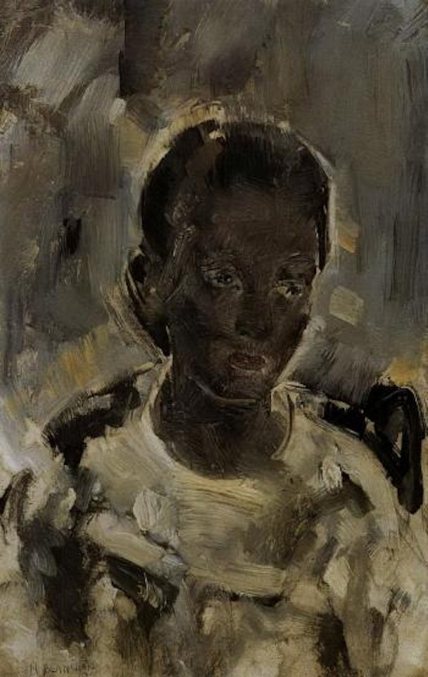 Portrait de jeune fille by Maria Blanchard