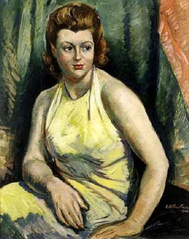 Jeune femme assise by Othon Friesz