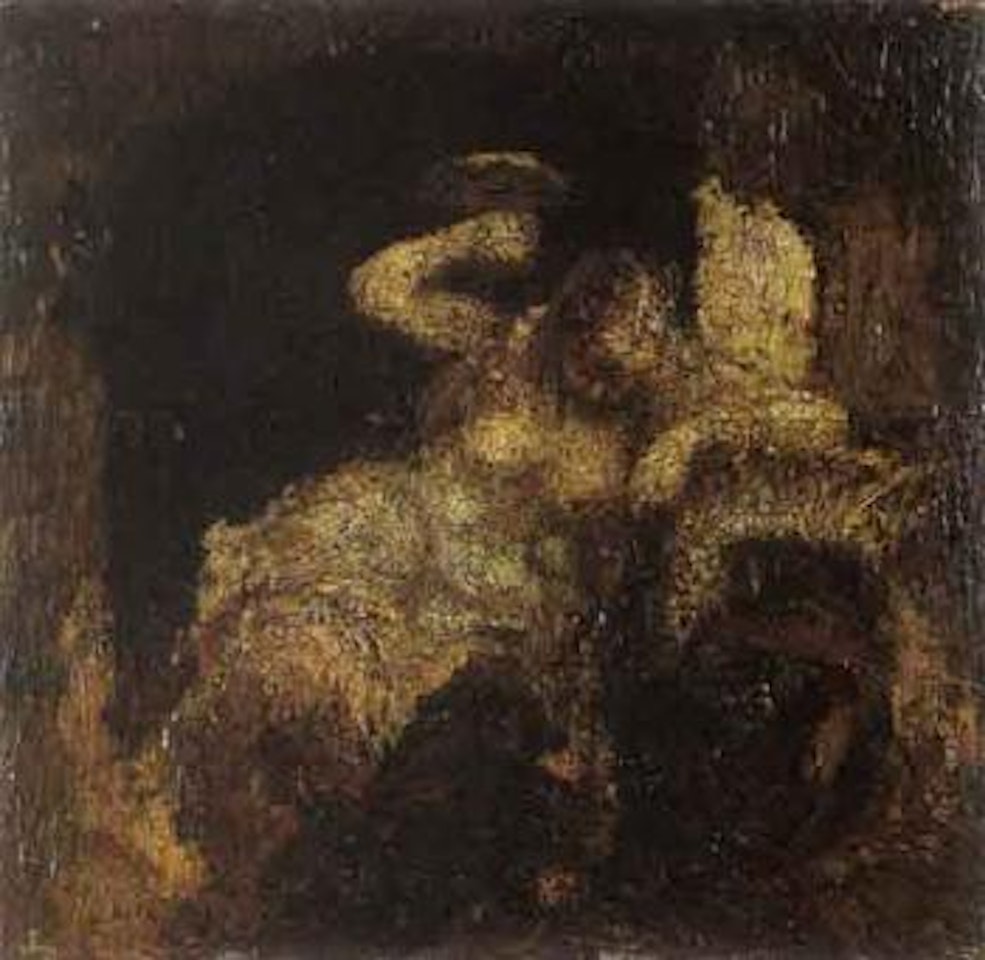Bacchante by Adolphe Monticelli