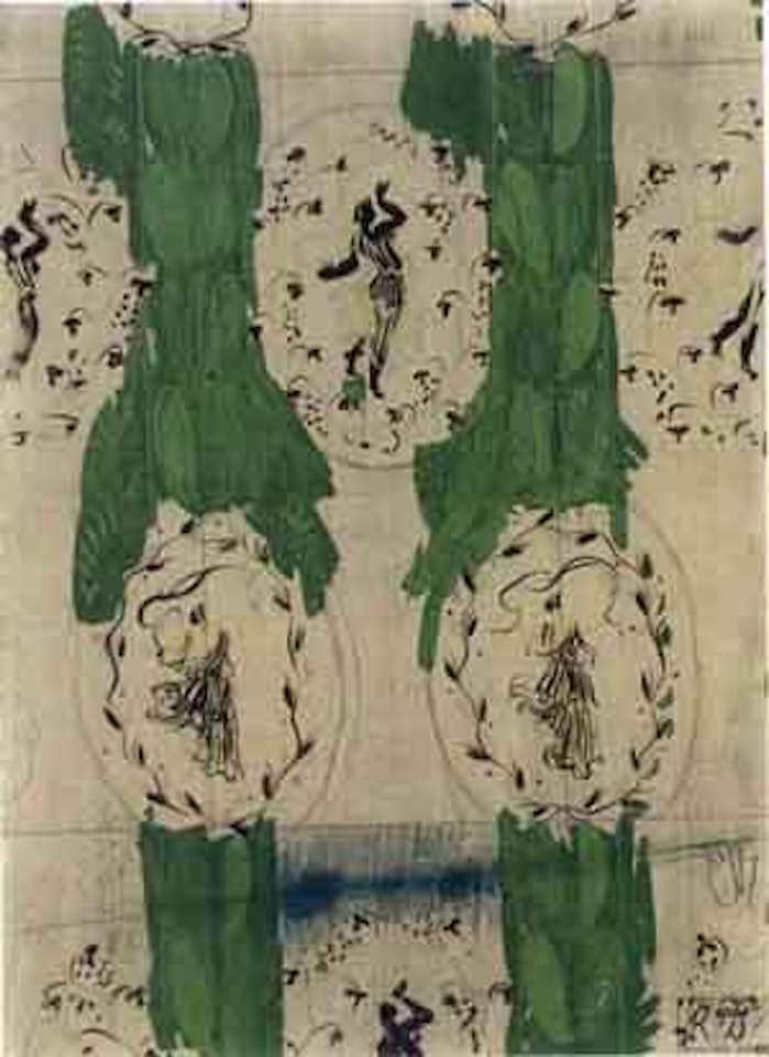 Composition avec danseuses by Raoul Dufy