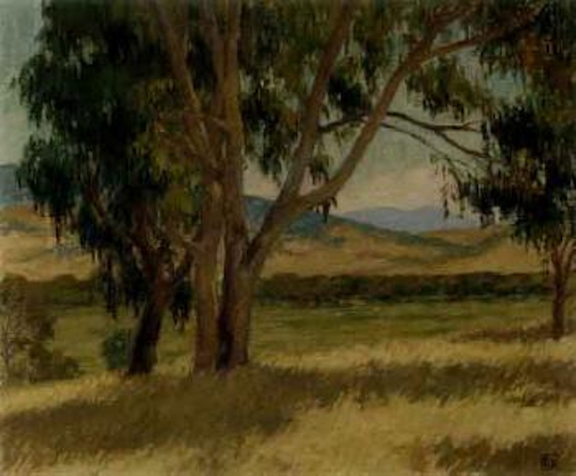 Trees near Tintaldra by Rupert Charles Wulsten Bunny
