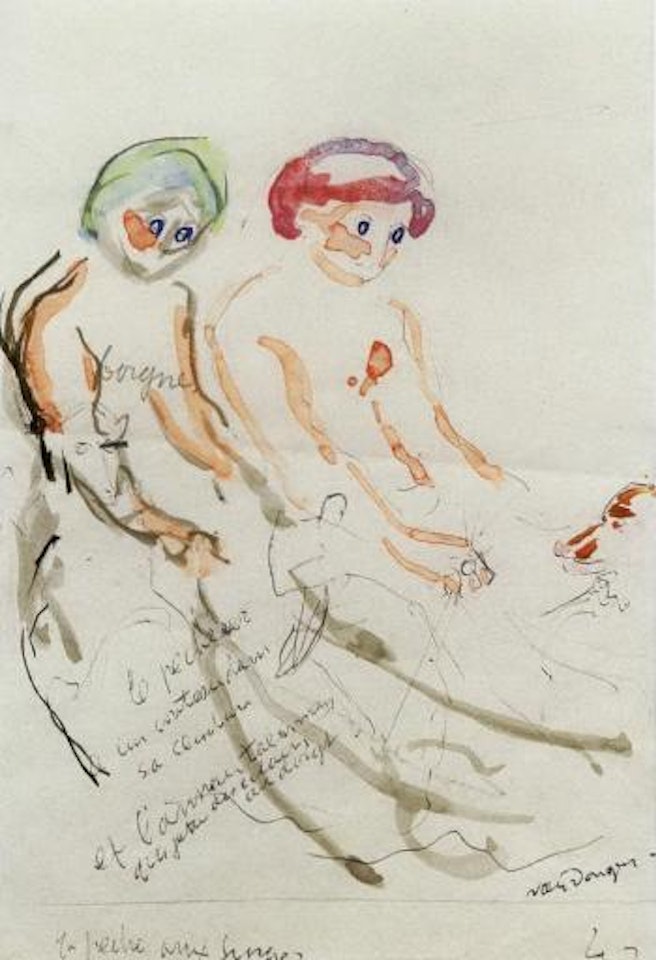 Peche aux singes by Kees van Dongen