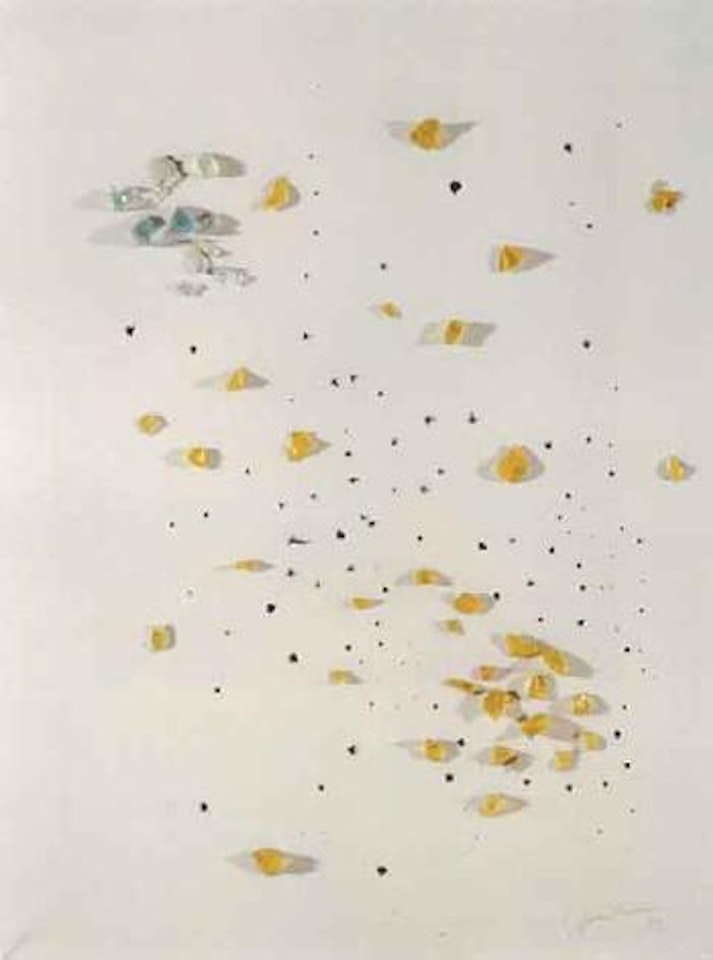 Spacial concept by Lucio Fontana