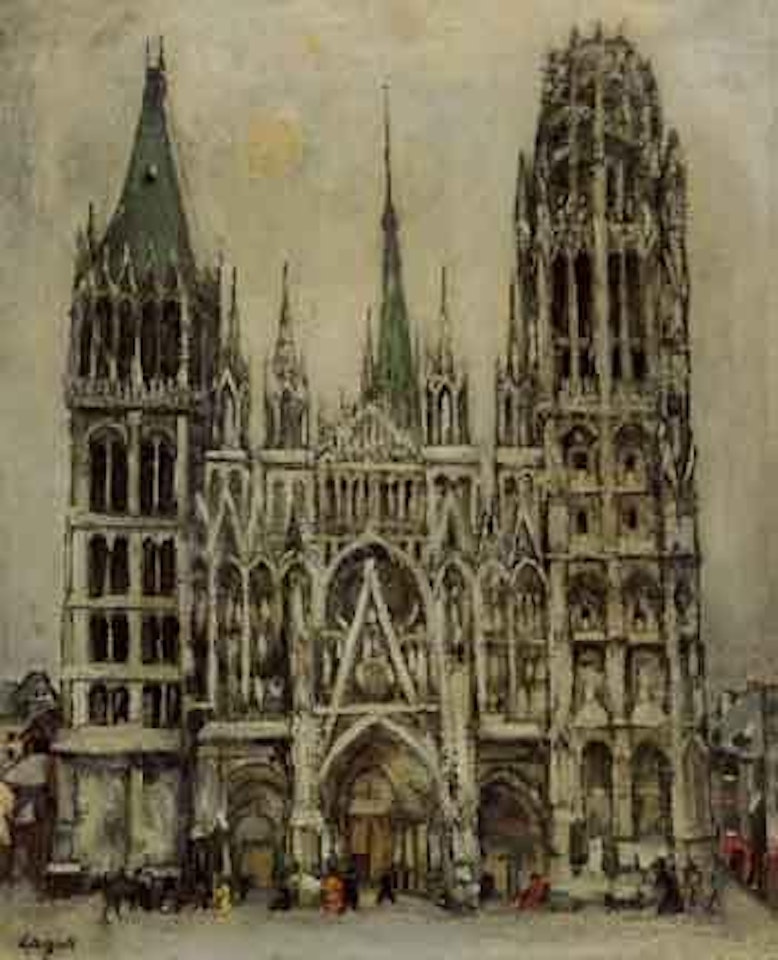 La Cathedrale de Rouen by Celso Lagar