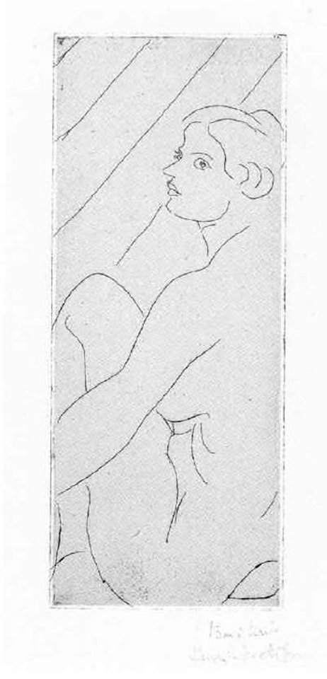 Torse vu de trois quarts by Henri Matisse