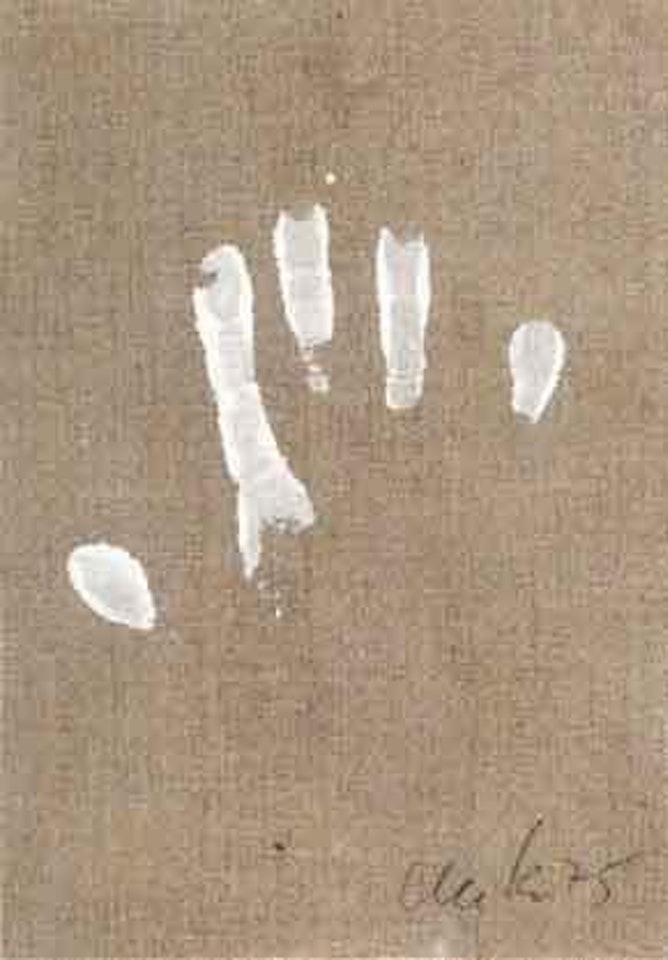 Anonymous by Günther Uecker