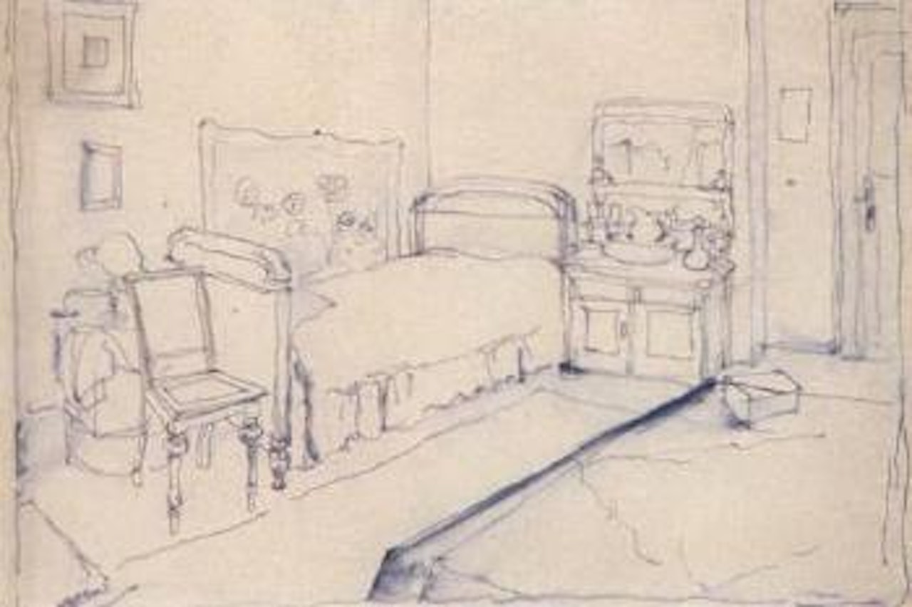 Bedroom by George Grosz
