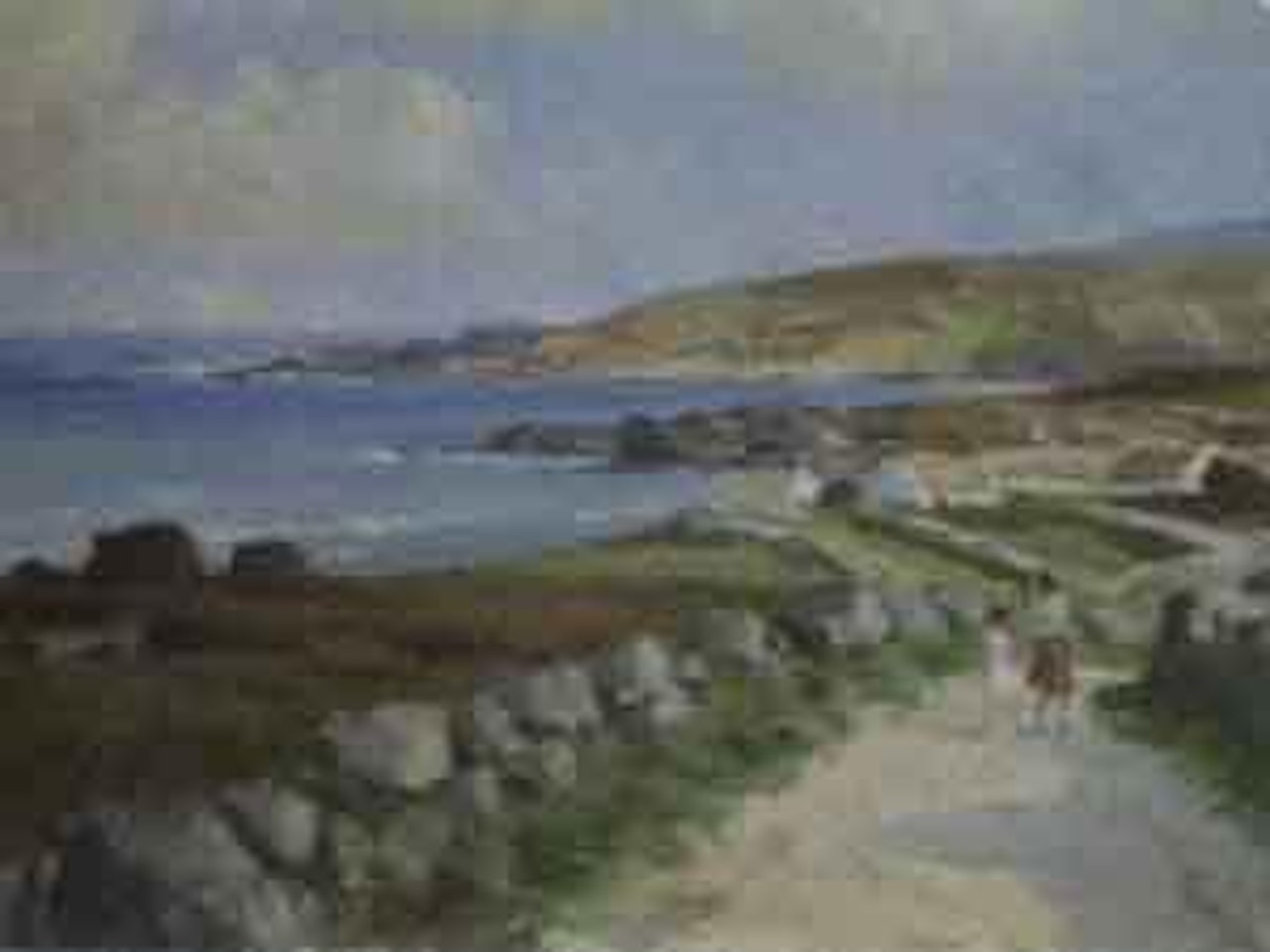 At the Bloody Foreland, County Donegal by Maurice Canning Wilks