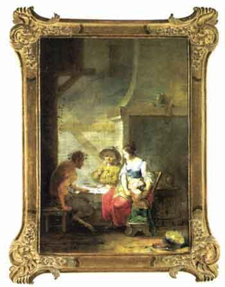 Satyr family by Januarius Johann Rasso Zick