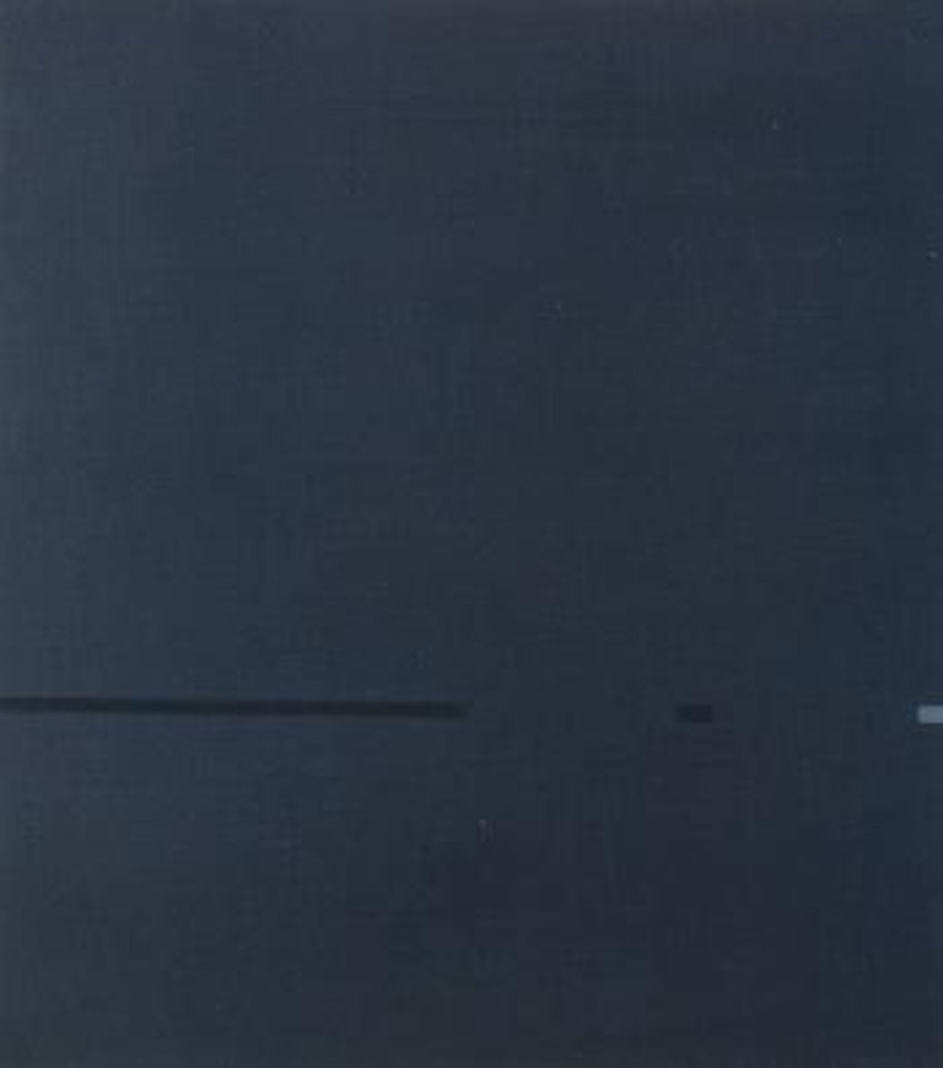 In spazio nero tensione interrotta by Antonio Calderara