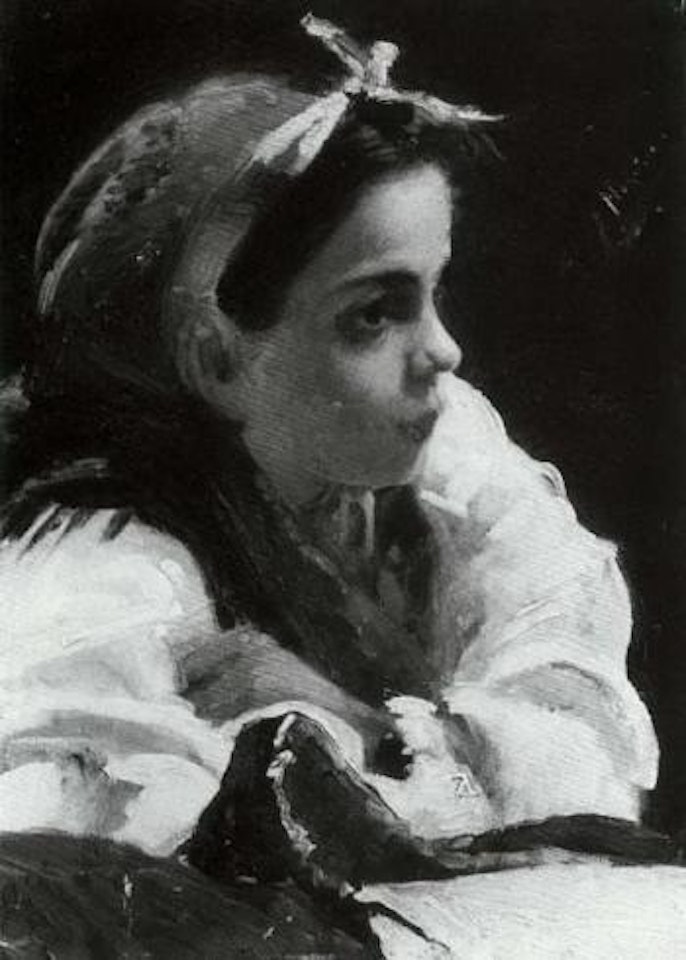 Young girl by Alexander W. Makowski