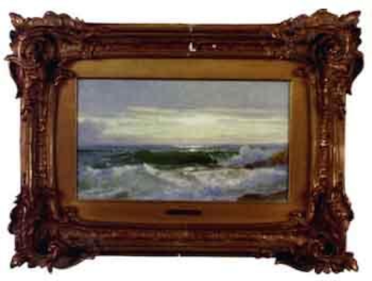Crashing surf by William Trost Richards