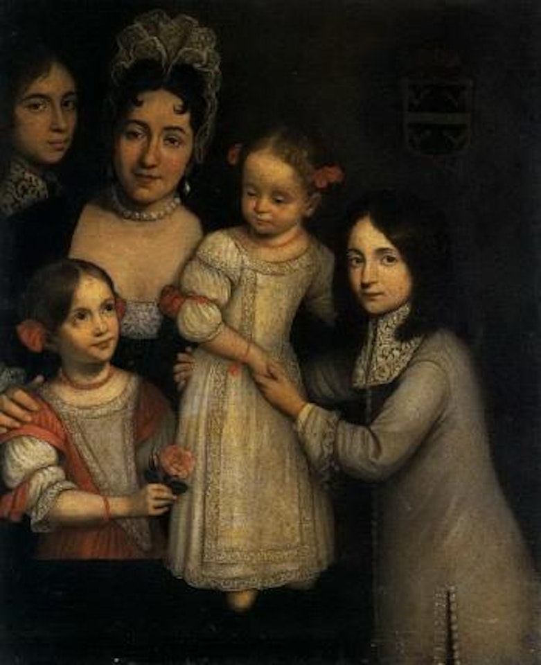 Portrait of family by Pier Francesco Cittadini