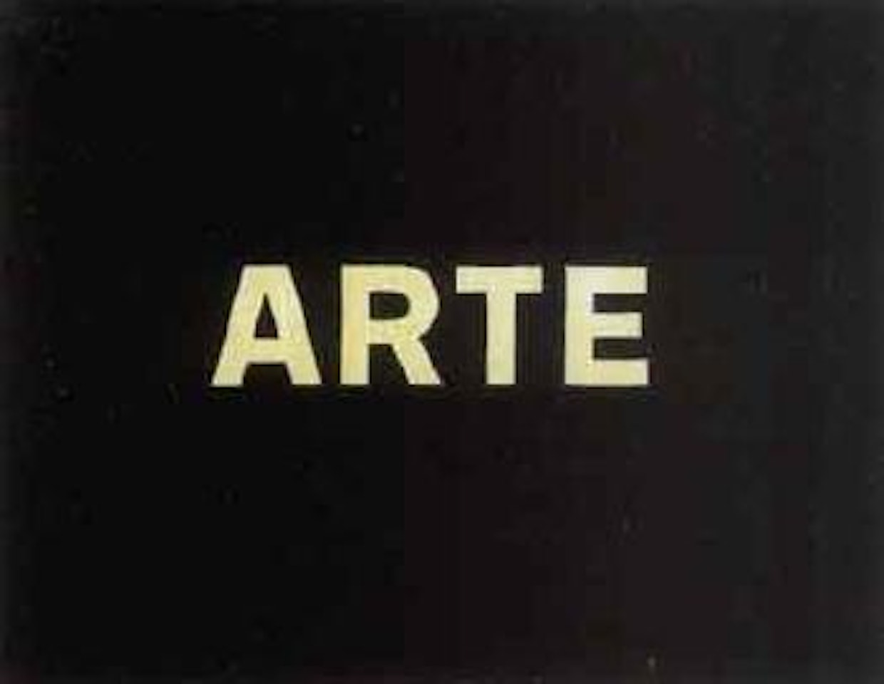 Arte by Ben Vautier