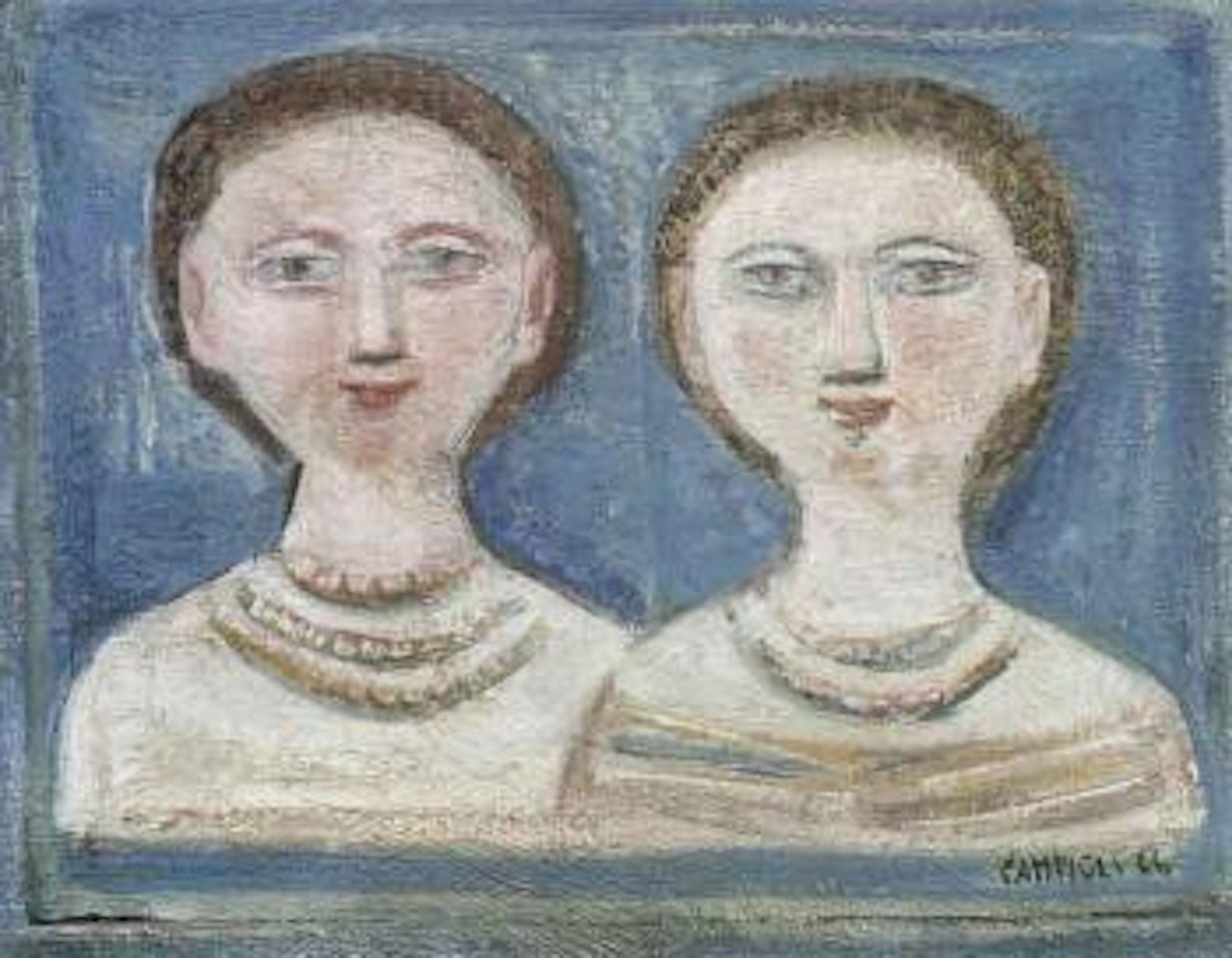 Sisters by Massimo Campigli