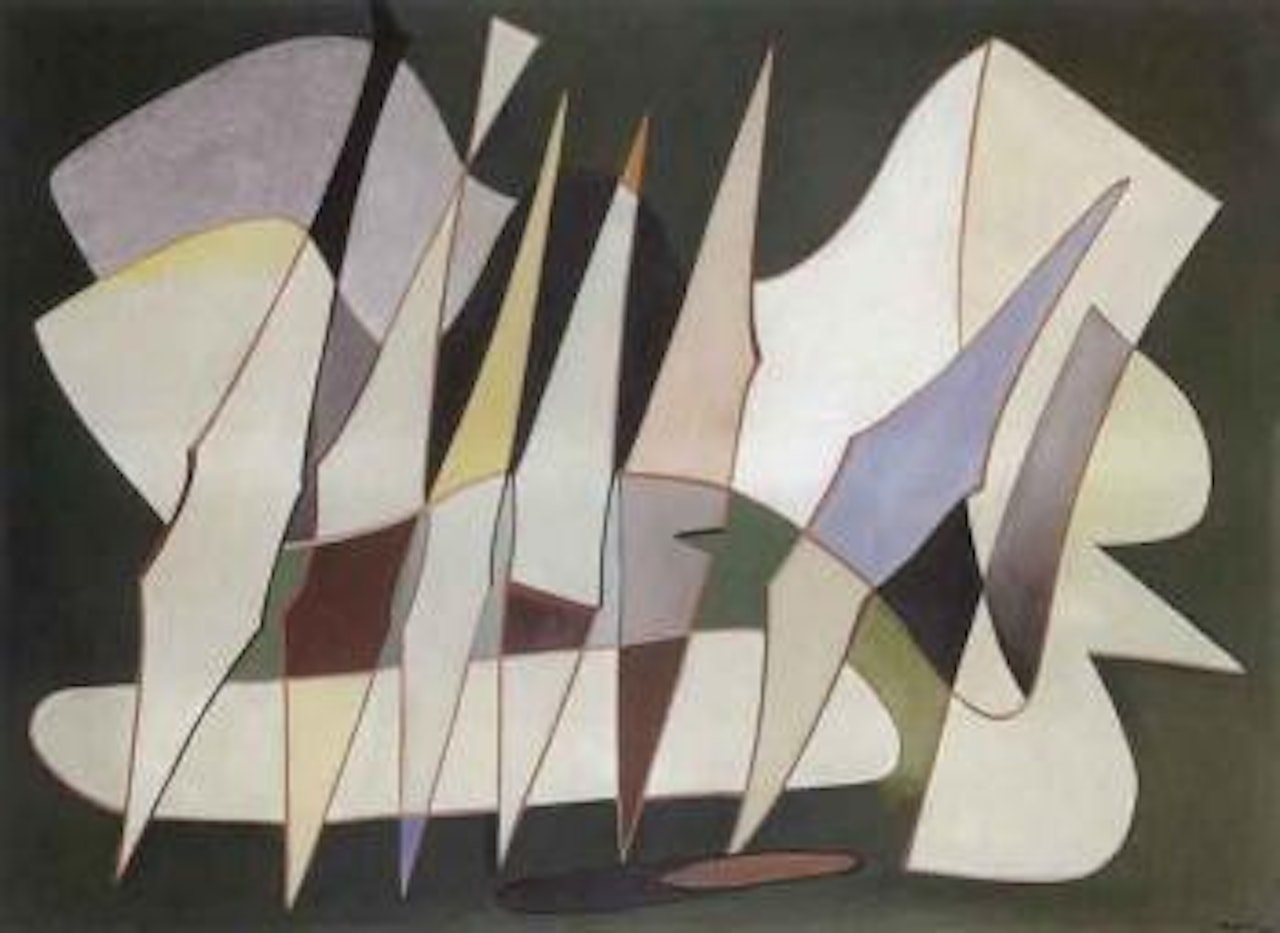 Rythme saccade by Alberto Magnelli