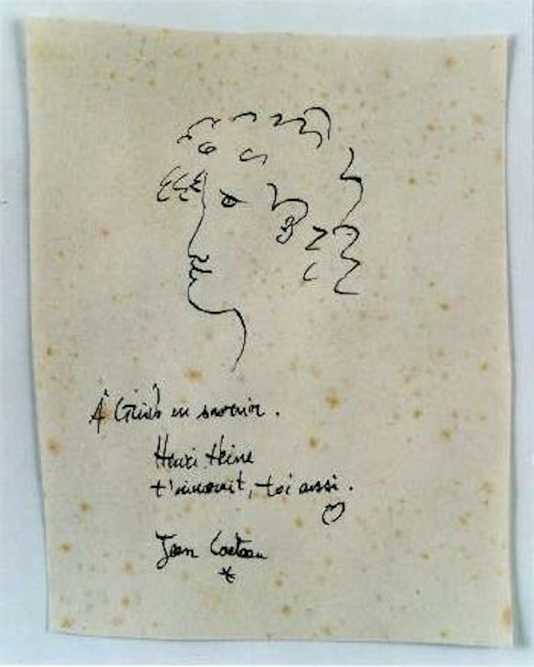 Head by Jean Cocteau