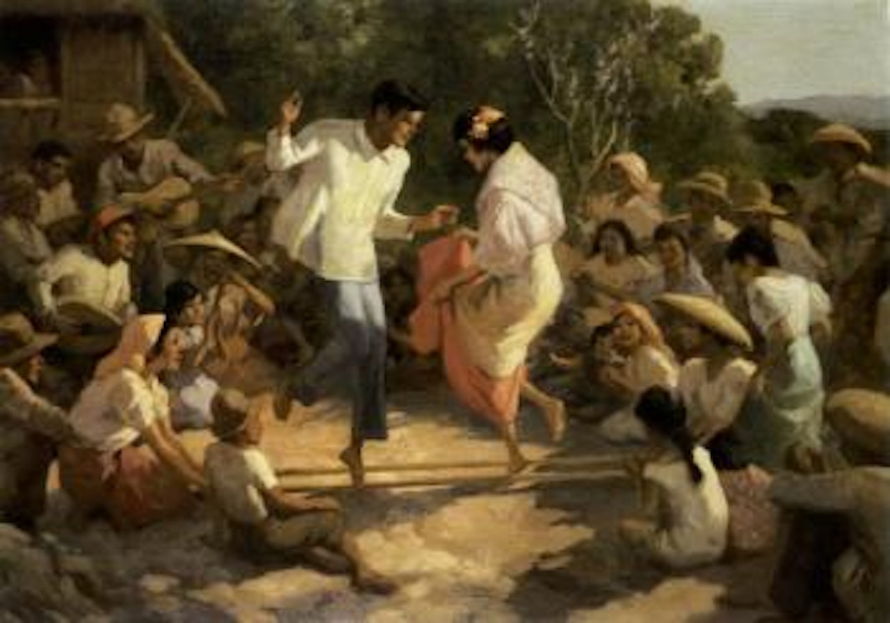 Tinkling dance by Fernando Amorsolo