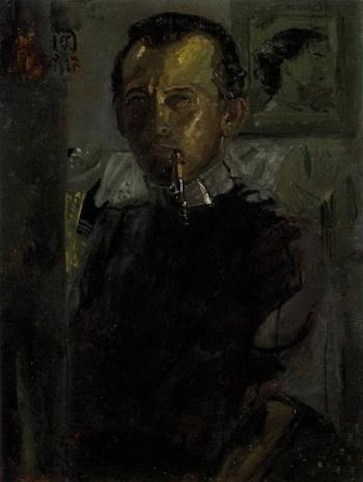 Self portrait by Sindutomo Sudjojono