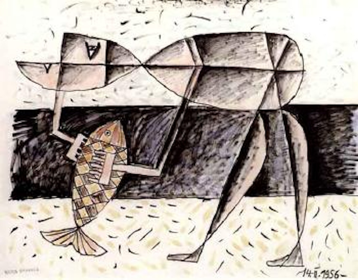 Declaration d'amour by Victor Brauner