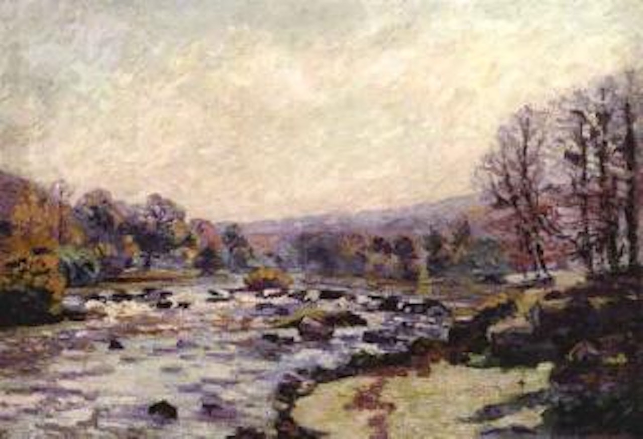 Barrage de Genetin by Armand Guillaumin