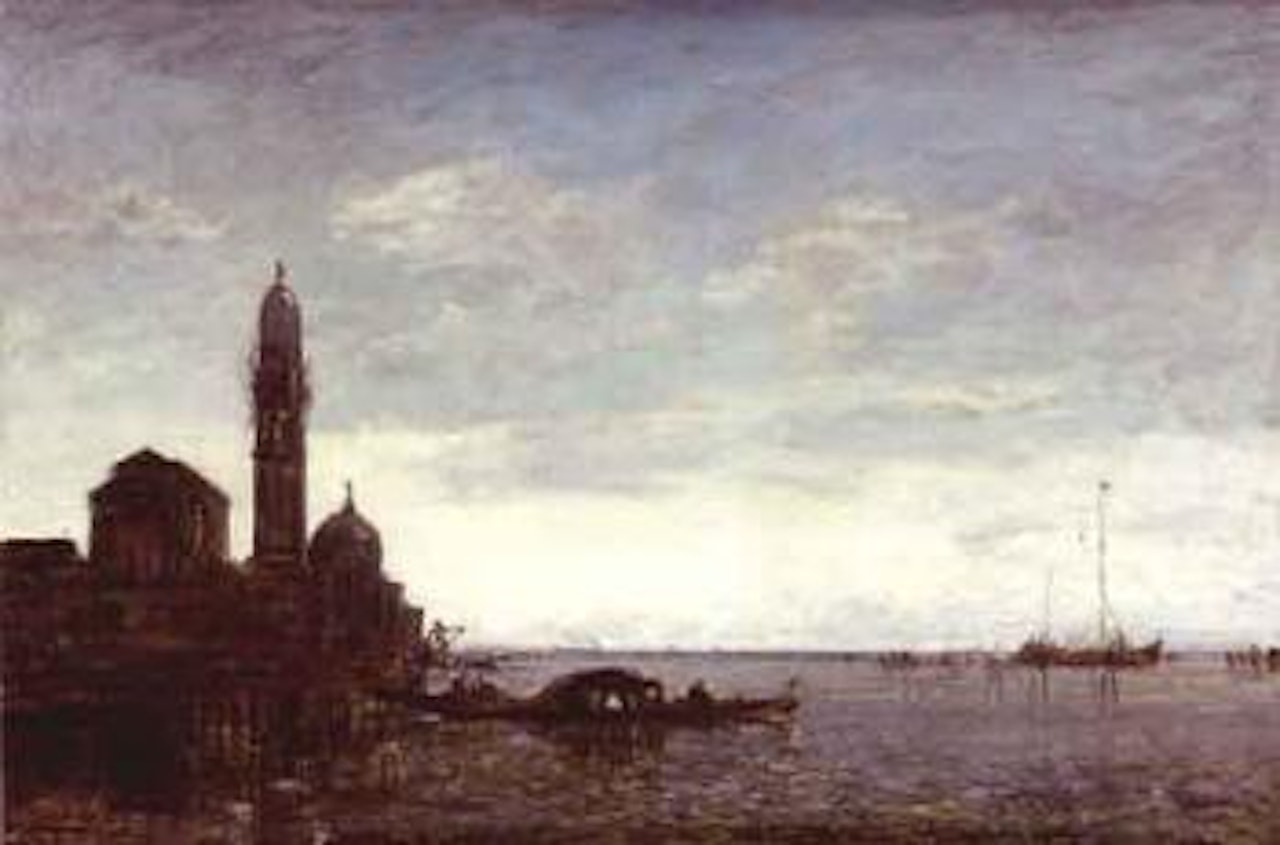 Gondole a Venise by Félix Ziem