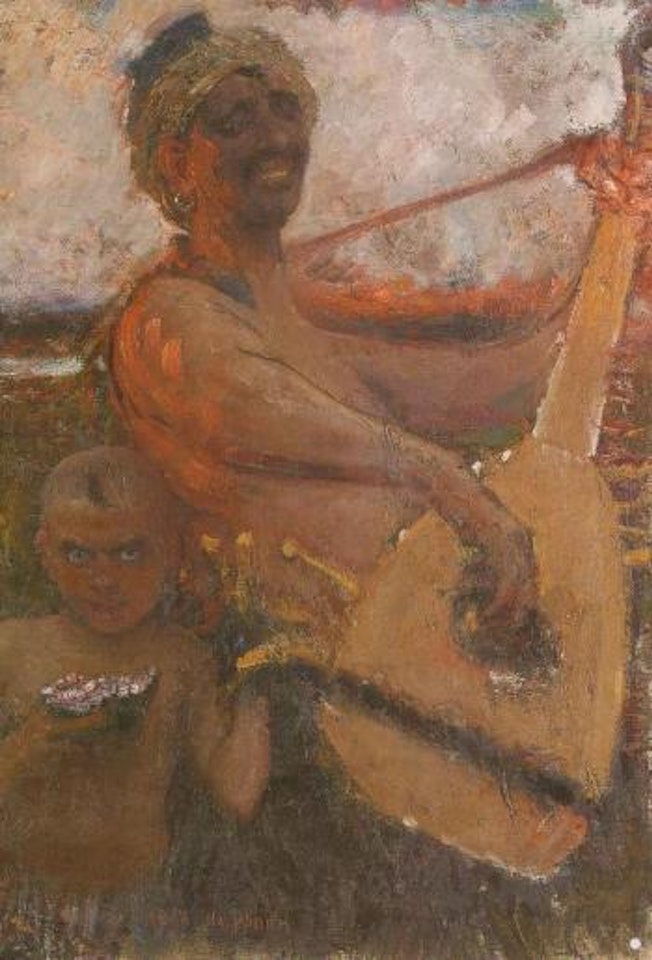 Blind candura player by Ilya Yefimovich Repin