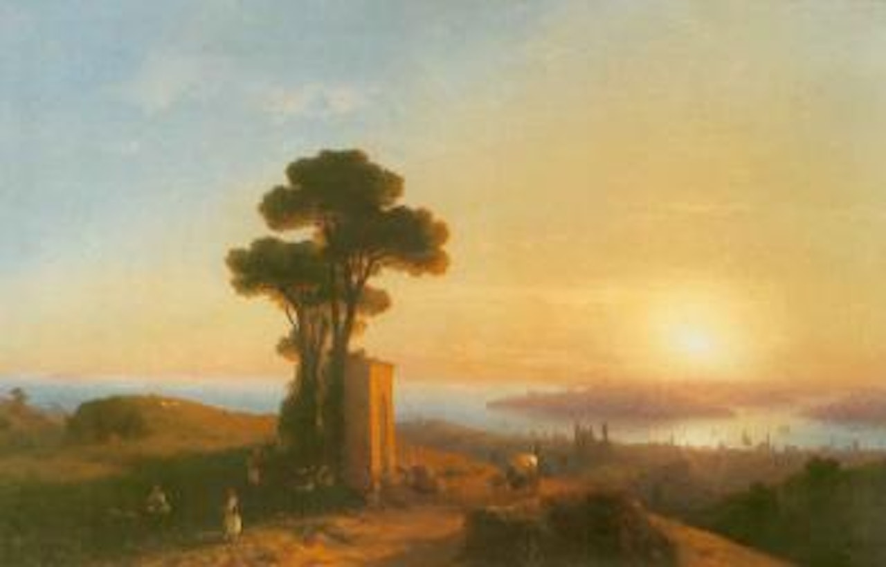 View of Constantinople by Ivan Konstantinovich Aivazovsky