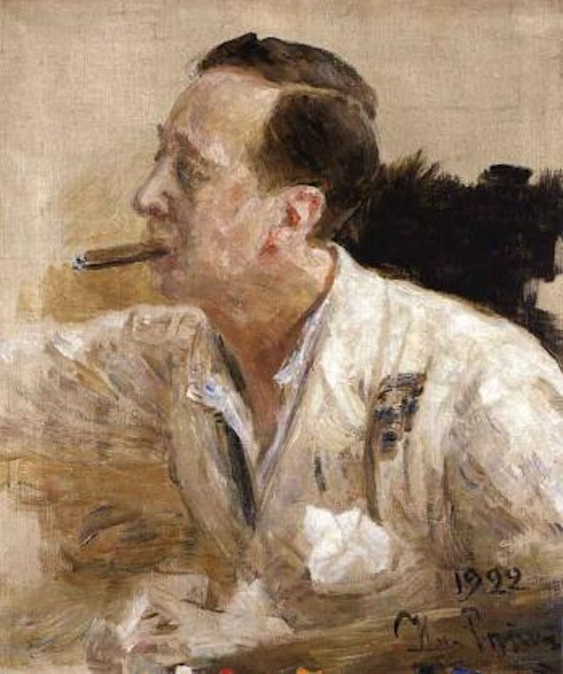 Portrait of the painter Antti Faven by Ilya Yefimovich Repin
