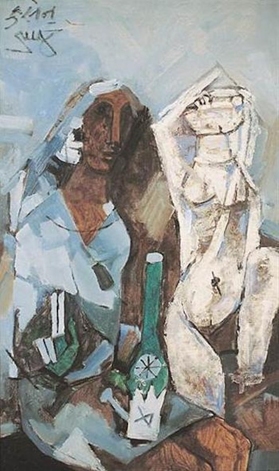 Untitled by M.F. Husain