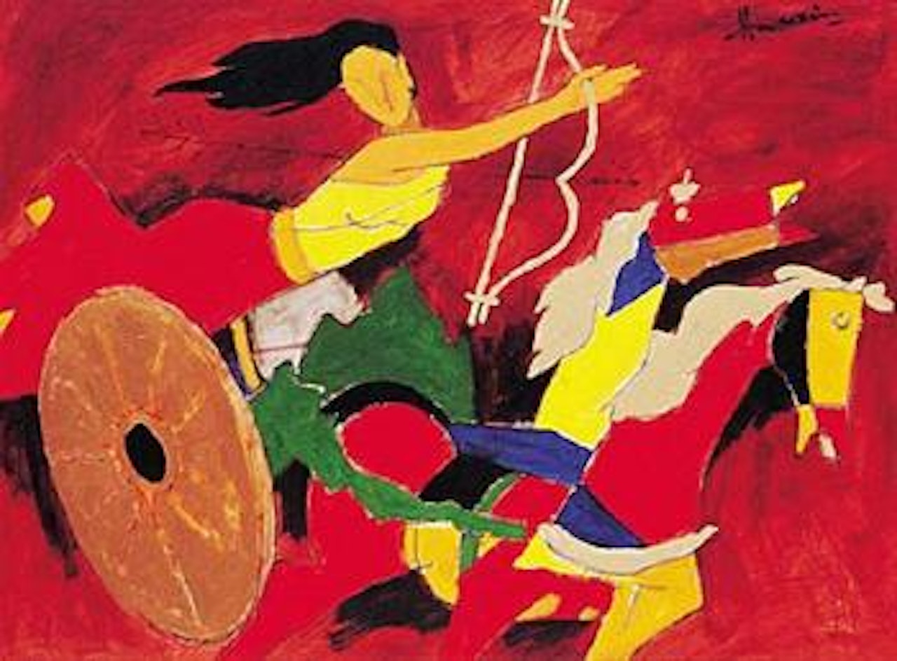 Untitled by M.F. Husain
