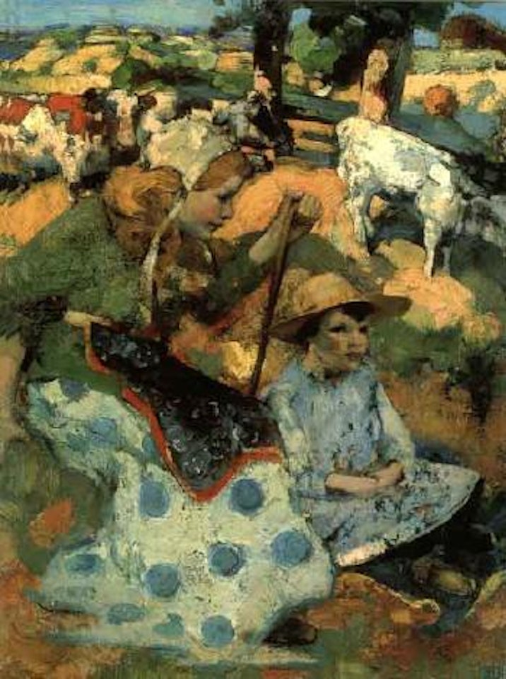 The cowherd by Edward Atkinson Hornel