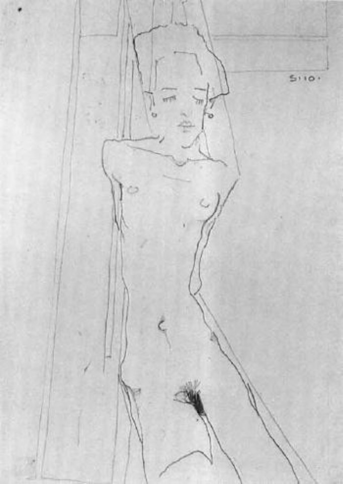Dancer Moa by Egon Schiele