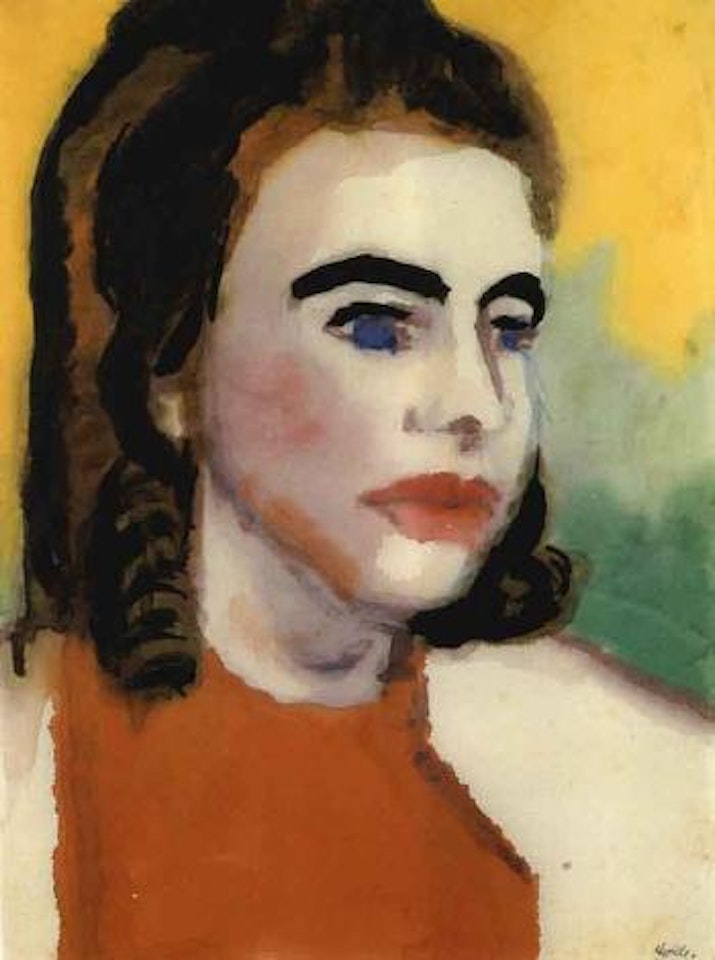 Portrait of Iolanthe Nolde by Emil Nolde