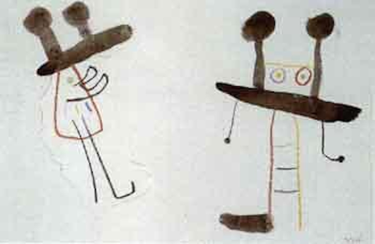 L'enfance d'Ubu by Joan Miró