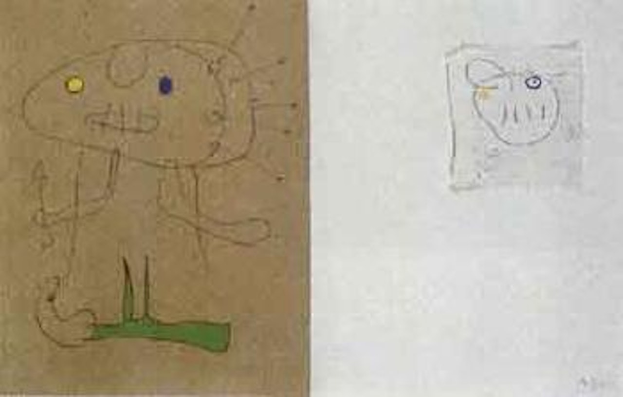 L'enfance d'Ubu by Joan Miró