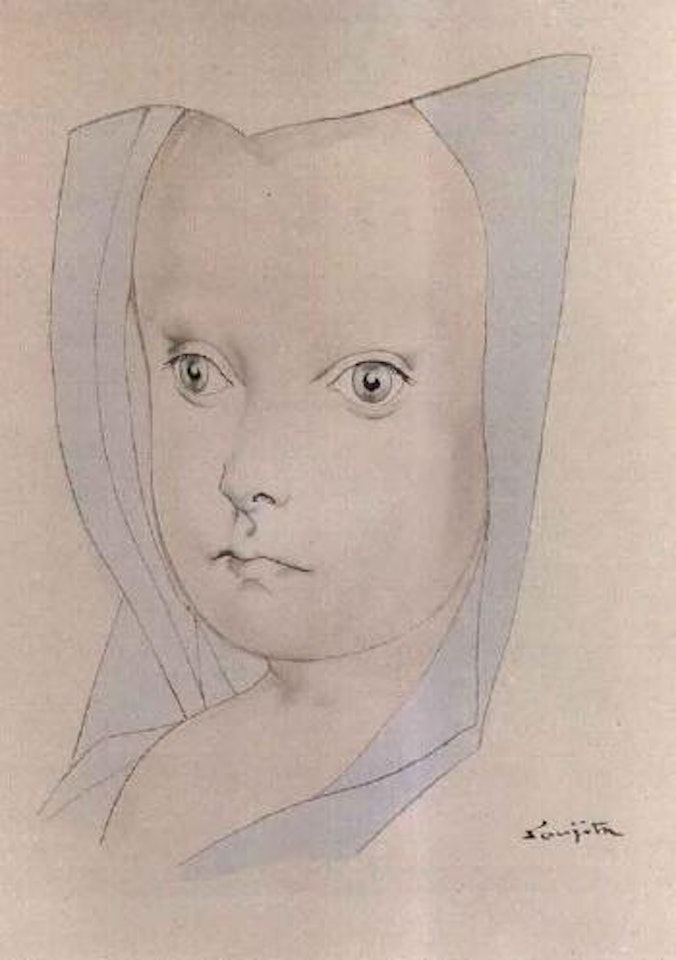 Fillette by Leonard Tsuguharu Foujita