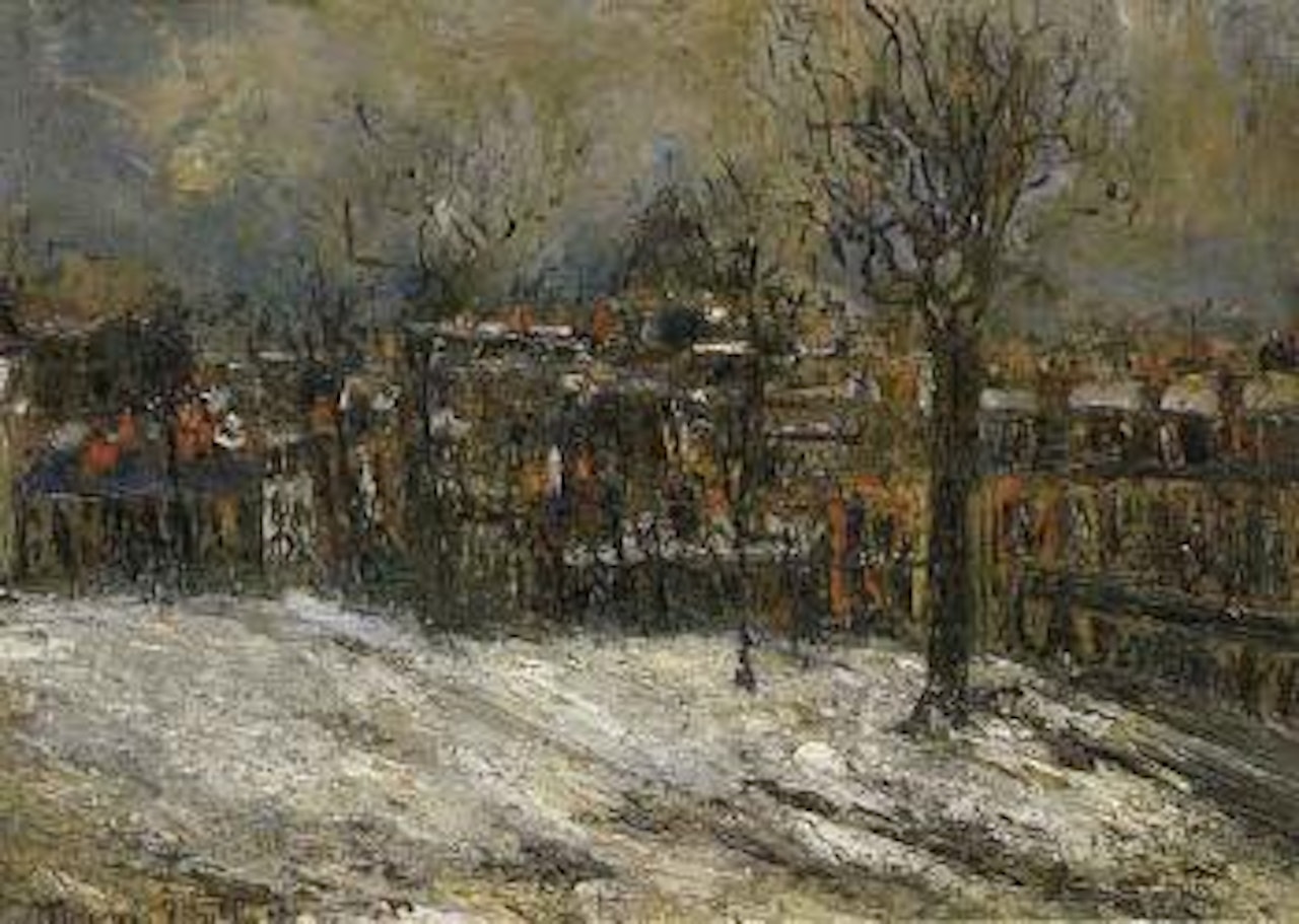 Le Square St Pierre a Montmartre by Maurice Utrillo