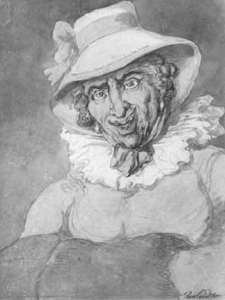 The Old Ewe dressed lamb fashion. Suspicion by Thomas Rowlandson