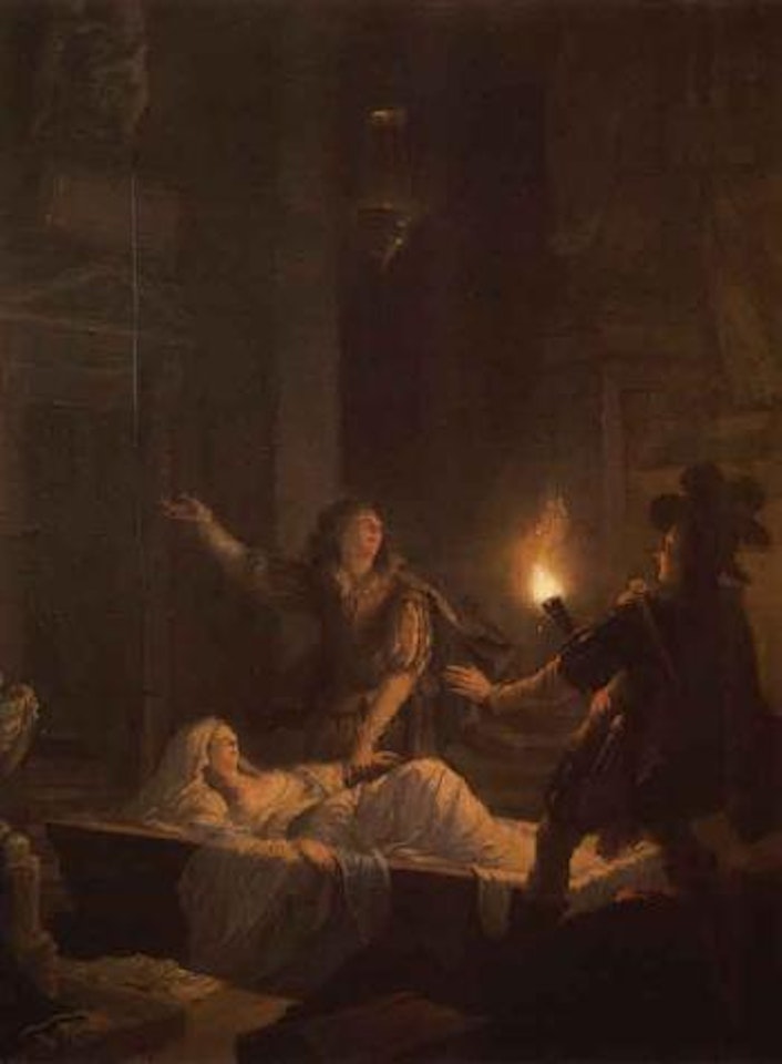 Scene from The Fifth act of Romeo and Juliet by Petrus van Schendel