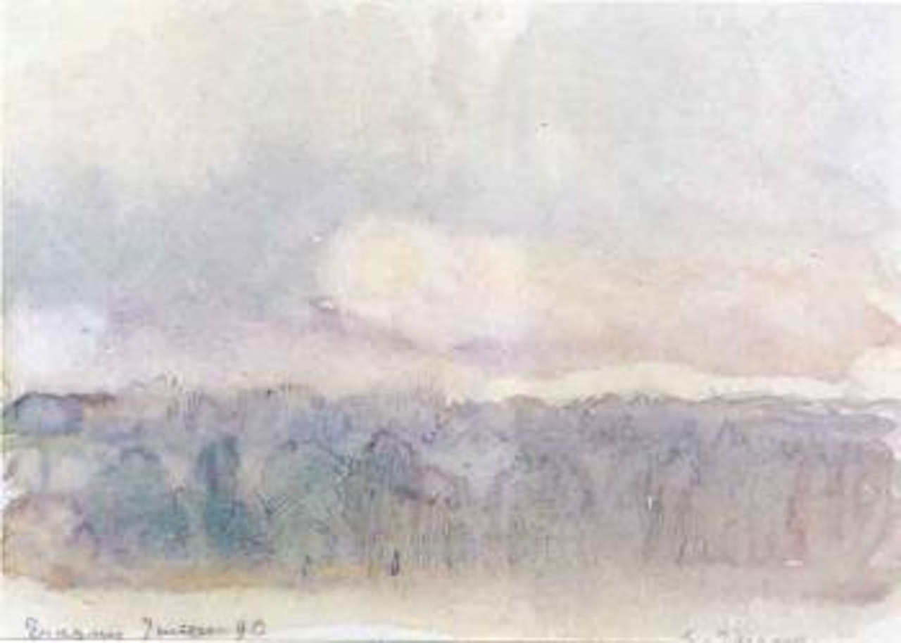 Eragny by Camille Pissarro