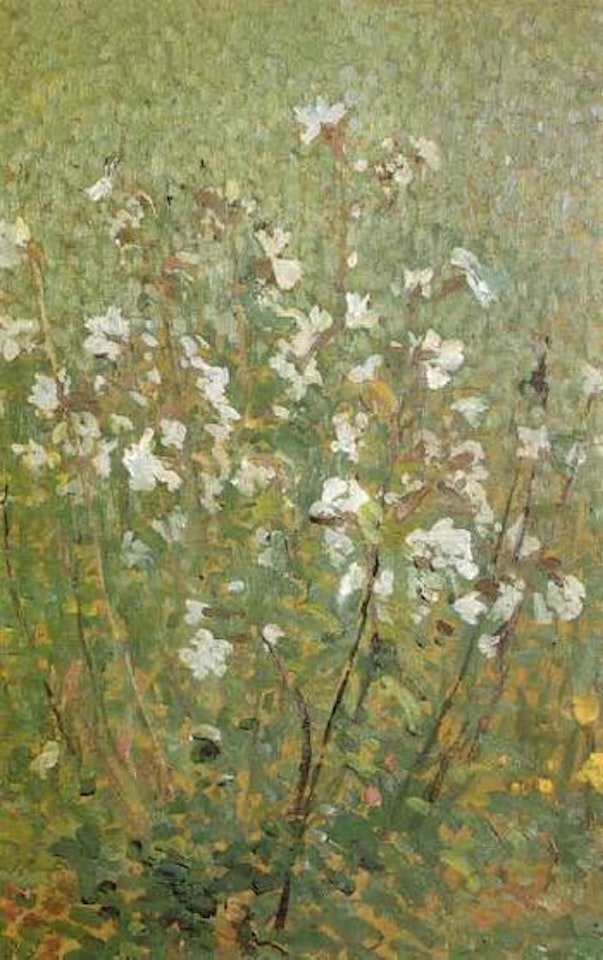Fleurs dans un champ by Henri Jean Guillaume Martin