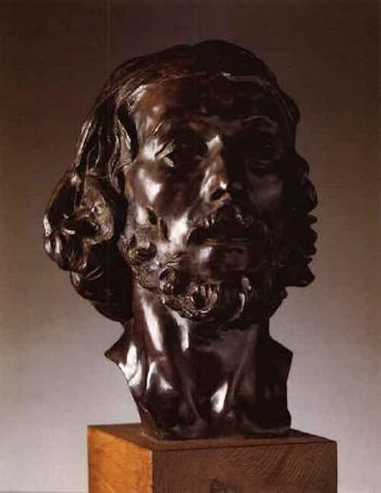 Tete de St Jean Baptiste by Auguste Rodin