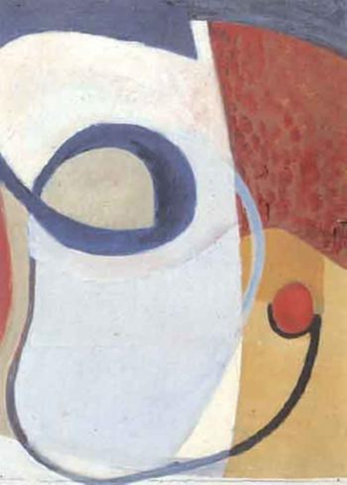 Red spot by Kurt Schwitters