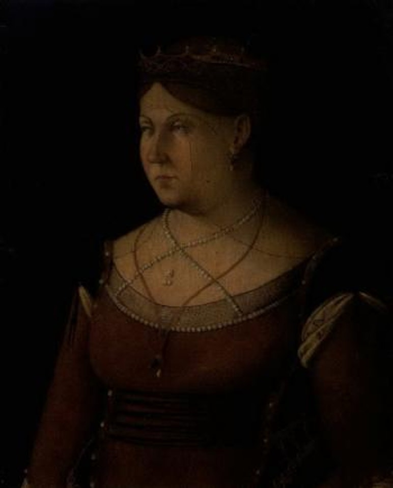 Portrait of Caterina Cornaro, Queen of Cyprus by Giovanni Bellini