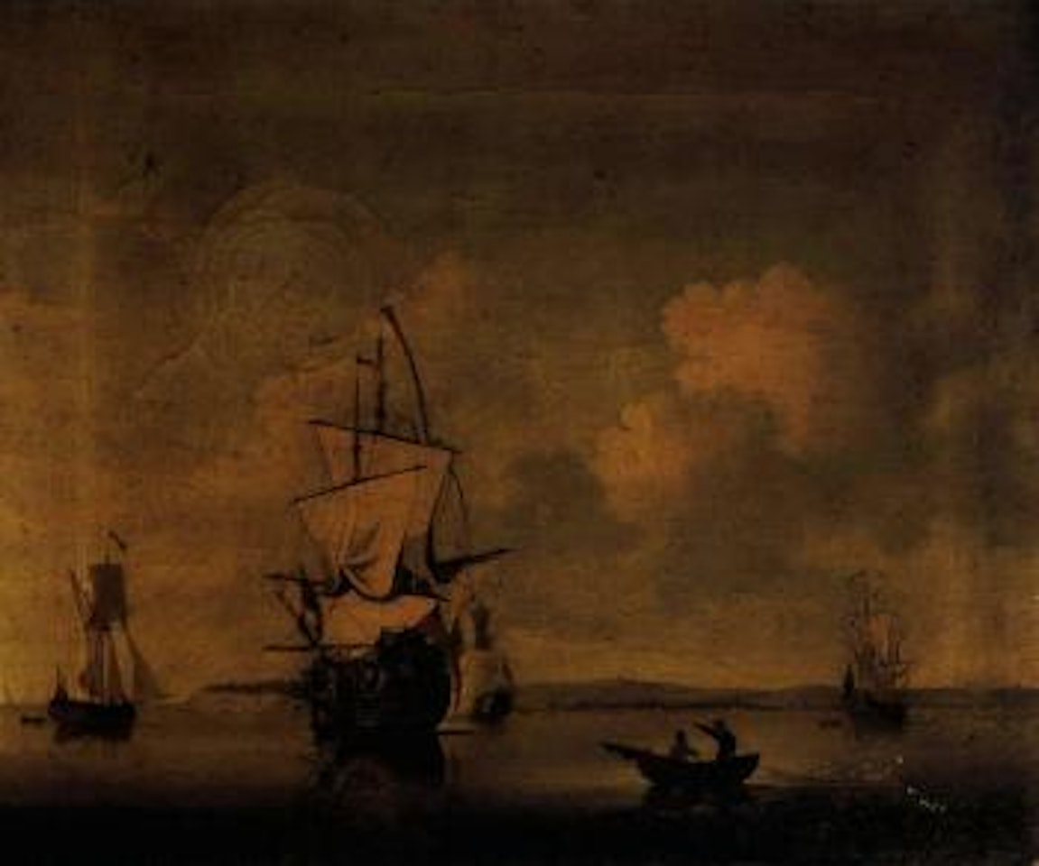 The evening gun by Francis Swaine