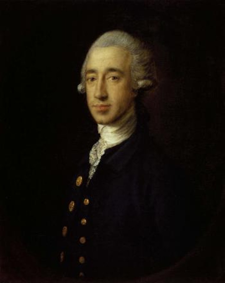 Portrait of Thomas Butcher with tricorn under left arm by Thomas Gainsborough