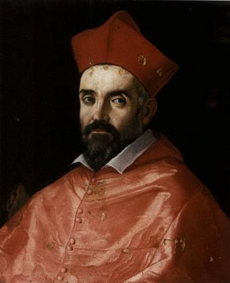 Portrait of Cardinal Roberto Ubaldini by BOLOGNESE SCHOOL