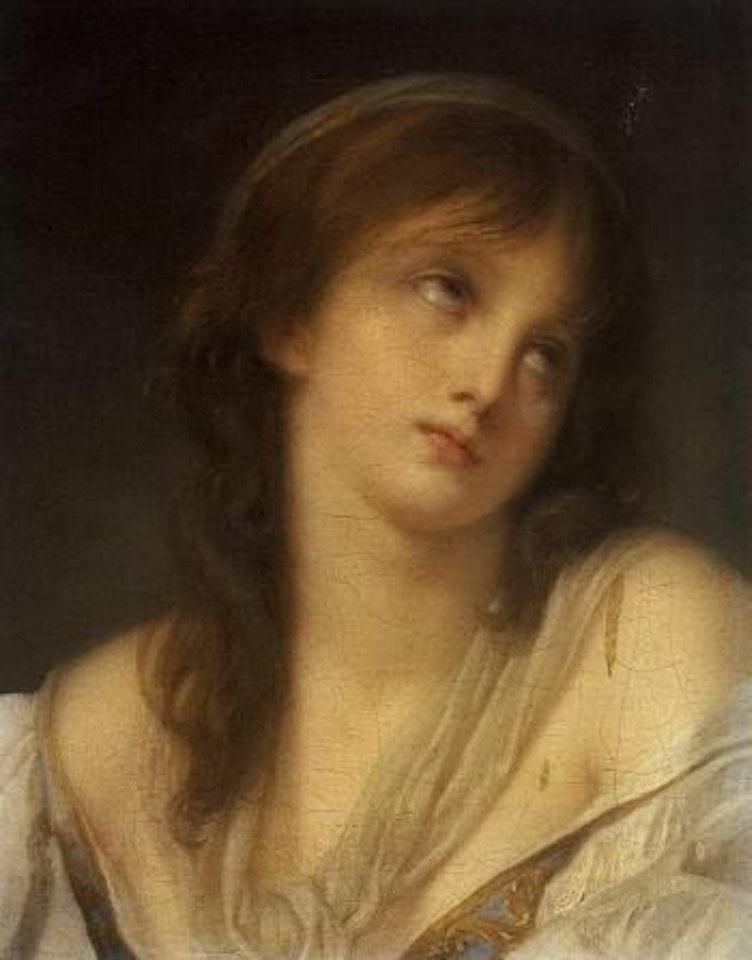 Young girl by Jean-Baptiste Greuze