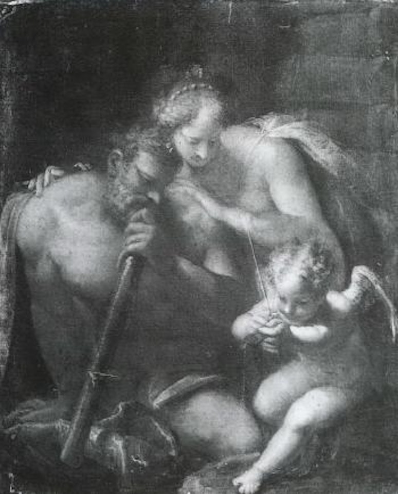Hercules, Iole and cupid by Venetian School